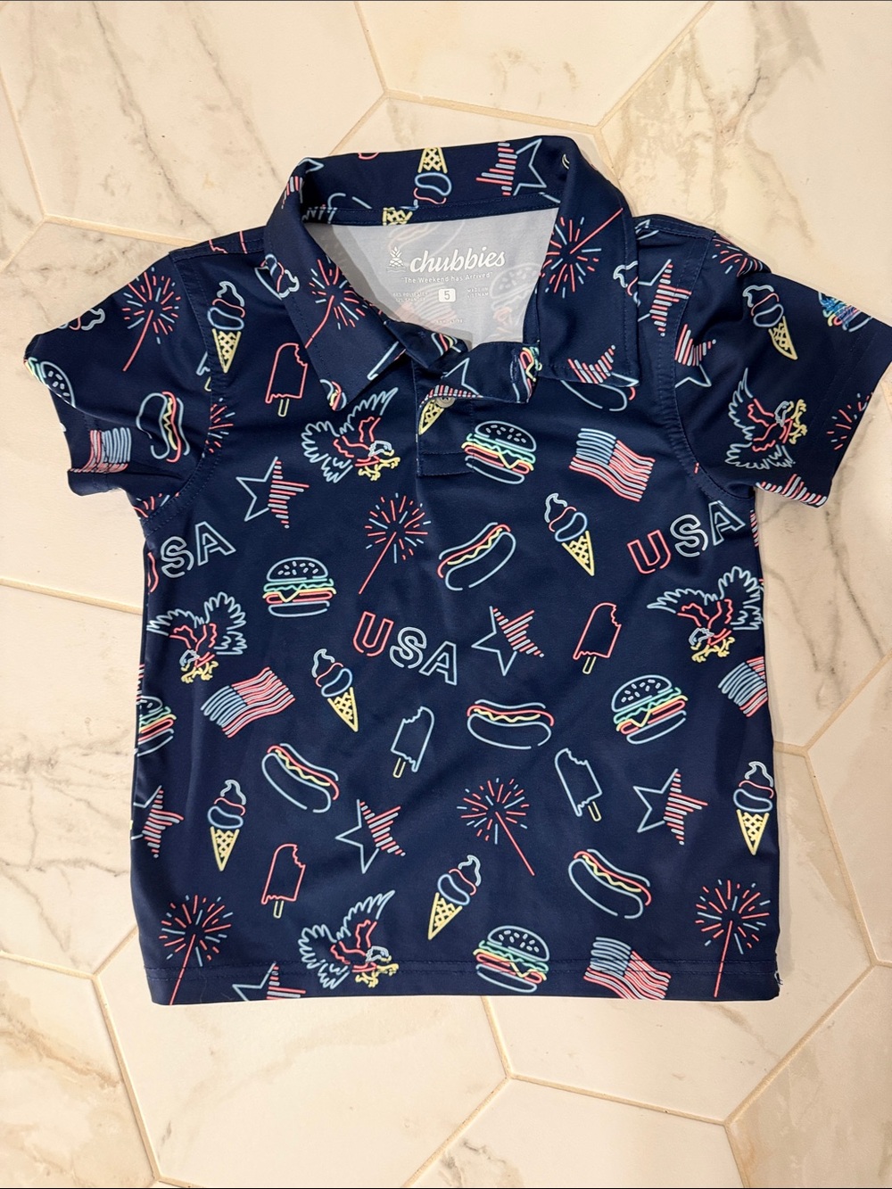 Kids Chubbies Polo